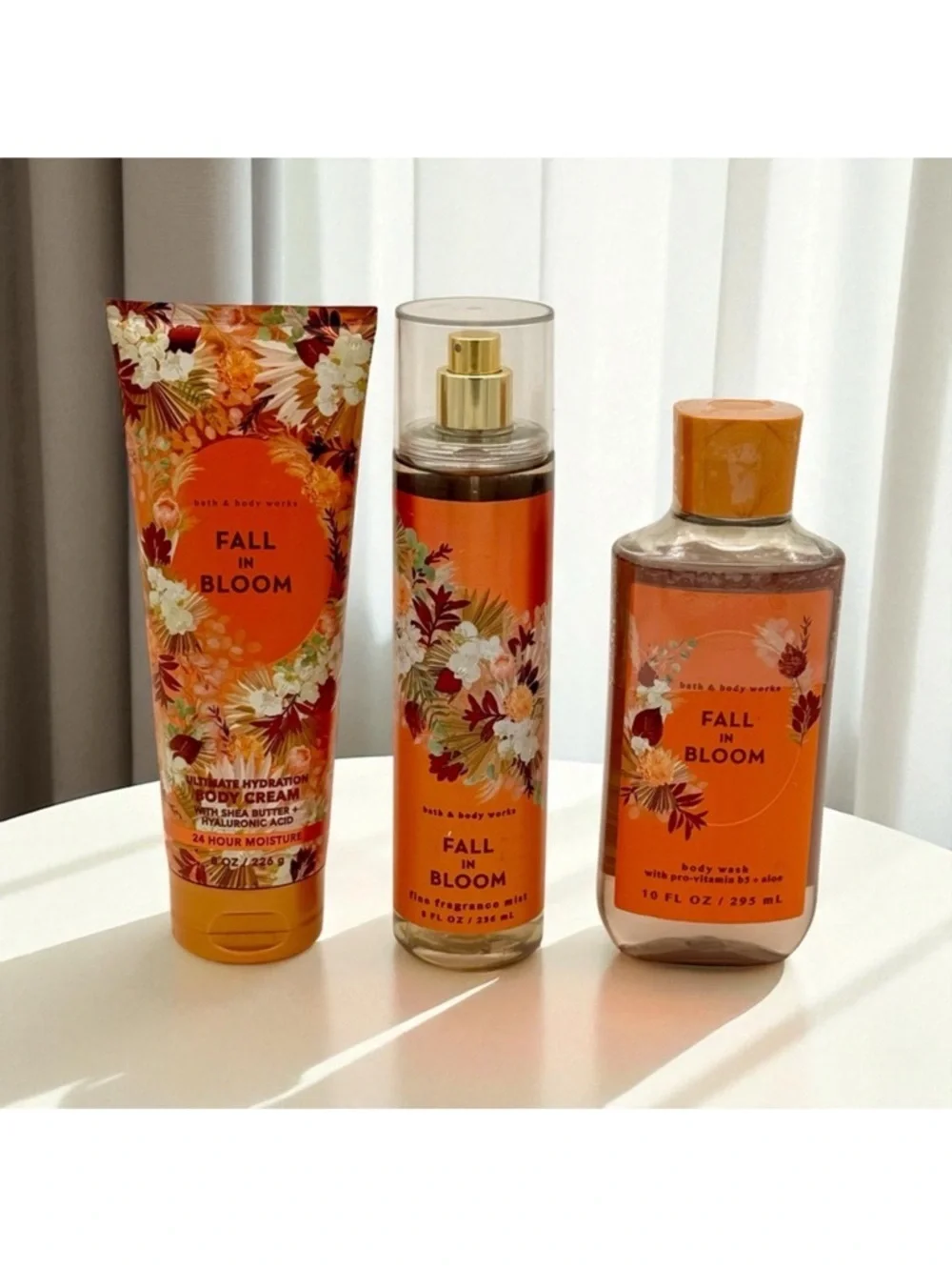 Bath and Body Works Fall in Bloom Lotion Body Care Gift Set NWT